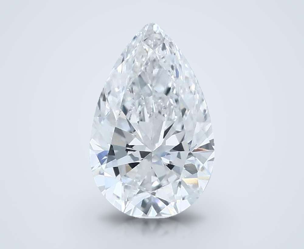 0.80 Carat Pear Lab Diamond