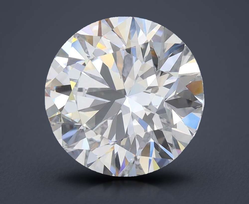 3.22 Carat Round Lab Diamond