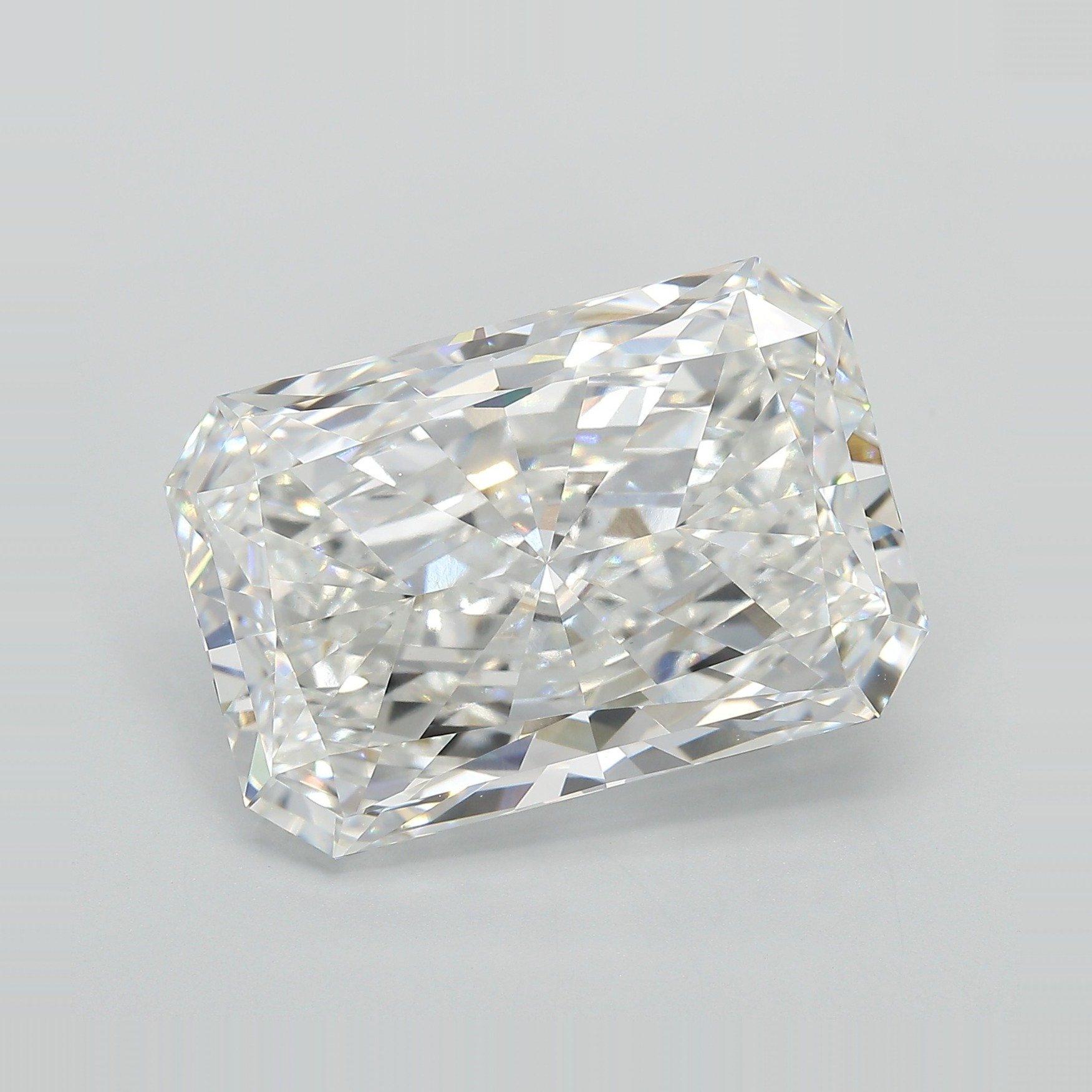 15.09ct G VVS2 Rare Carat Ideal Cut Radiant Lab Grown Diamond