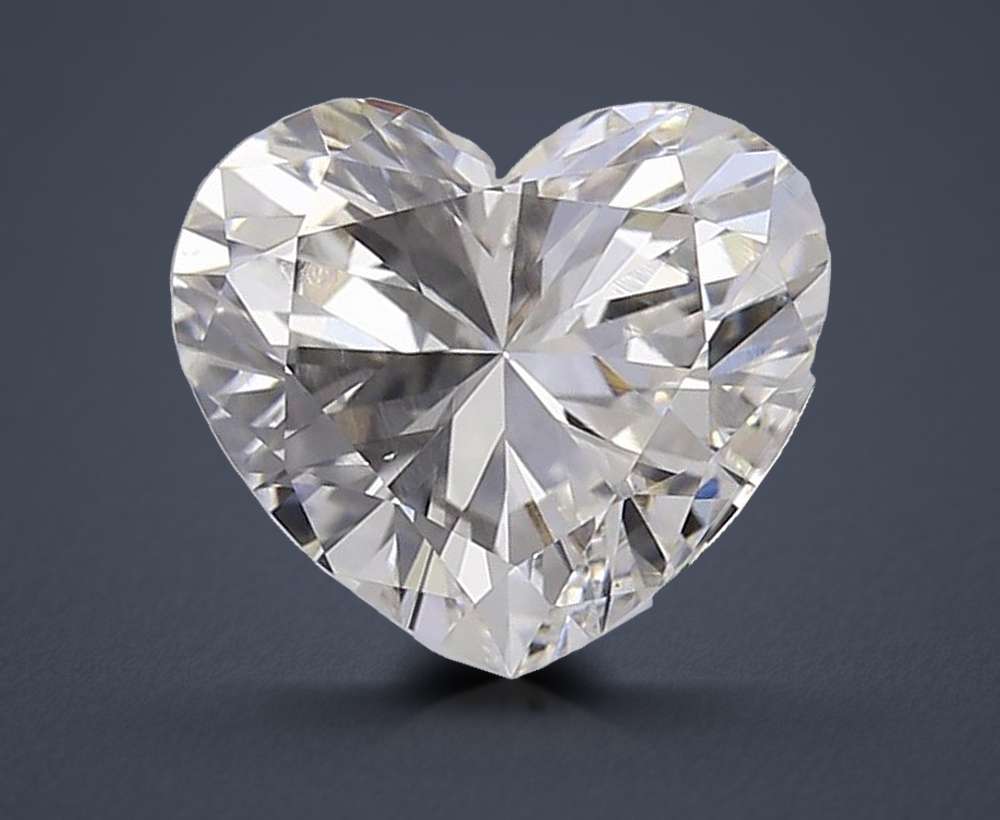 0.81 Carat Heart Lab Diamond