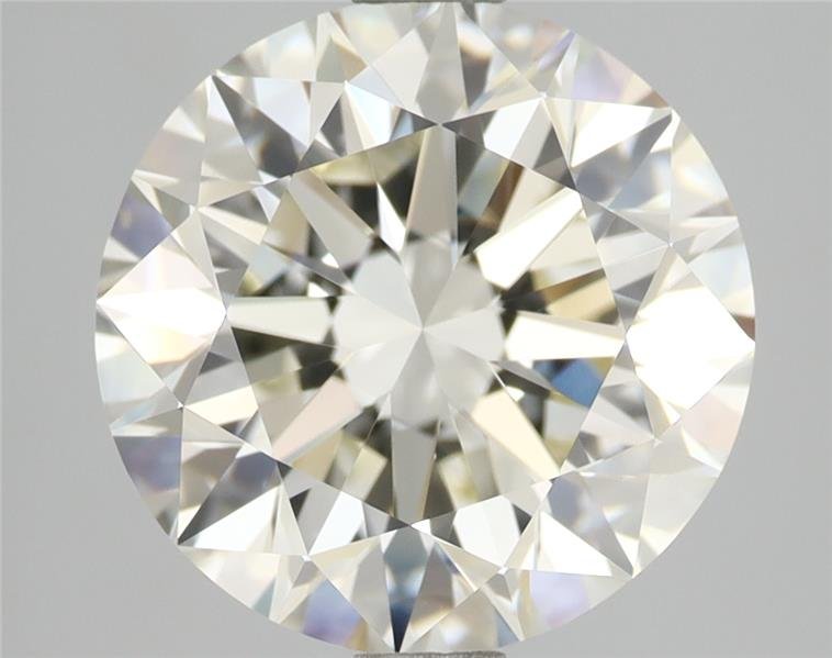 3.03ct J VVS1 Excellent Cut Round Diamond