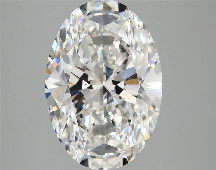 3.77 Carat Oval Lab Diamond