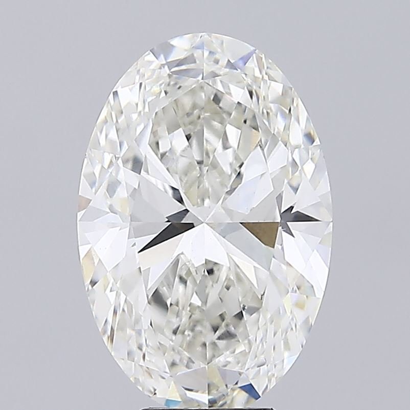 7.45ct H VS1 Rare Carat Ideal Cut Oval Lab Grown Diamond