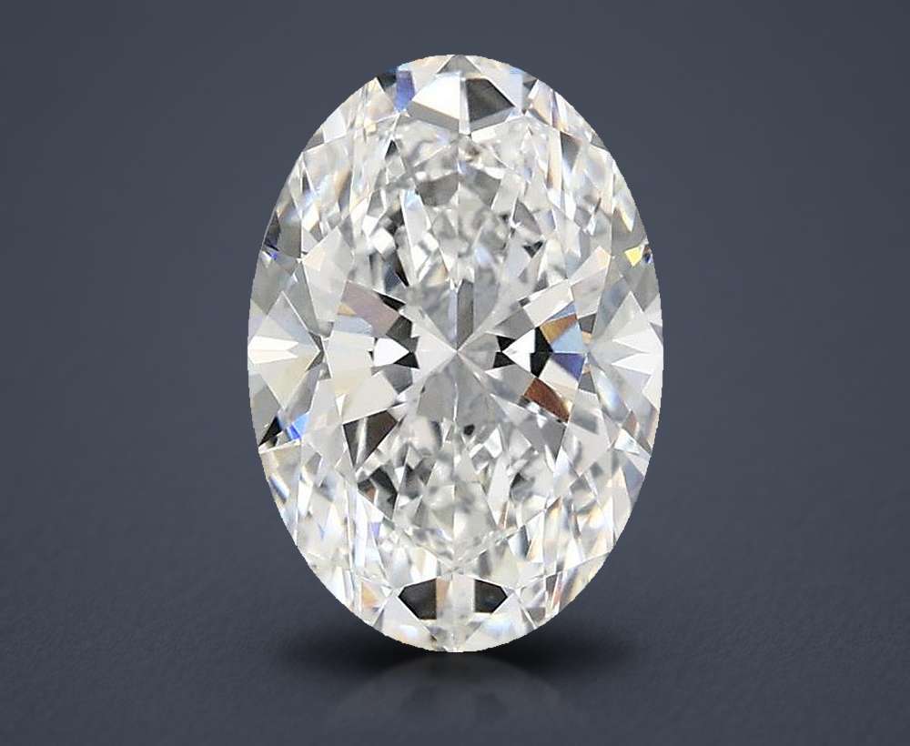 1.86 Carat Oval Lab Diamond