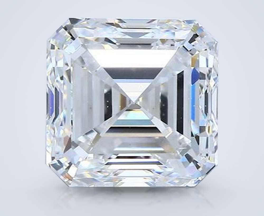 4.01 Carat Asscher Natural Diamond