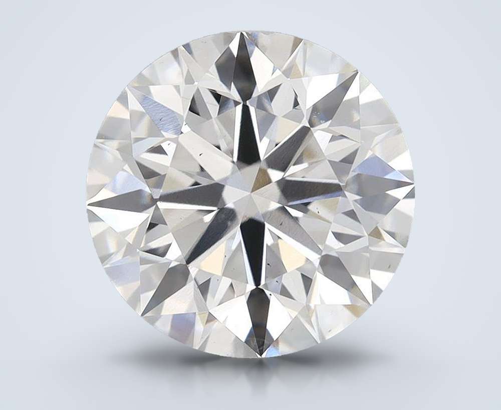 5.71 Carat Round Lab Diamond