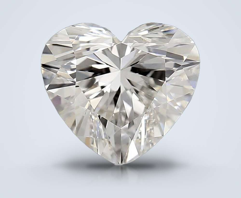 2.00 Carat Heart Lab Diamond