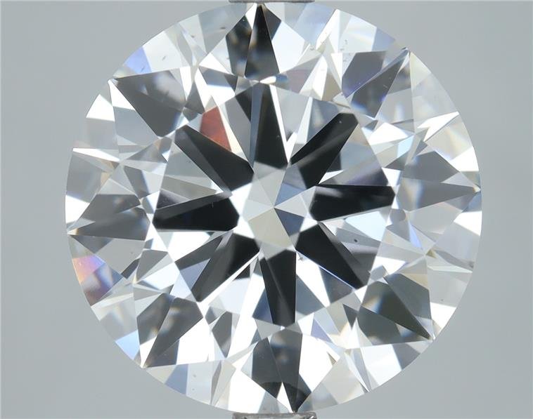 4.01ct D VS2 Rare Carat Ideal Cut Round Lab Grown Diamond