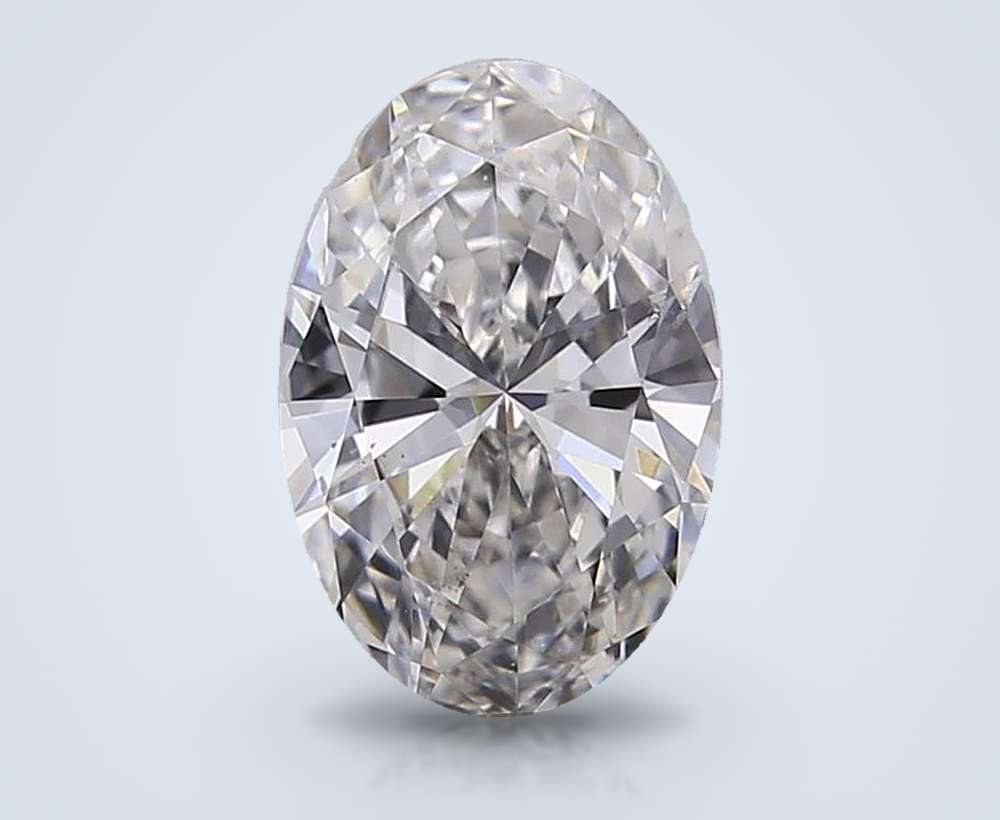0.67 Carat Oval Lab Diamond