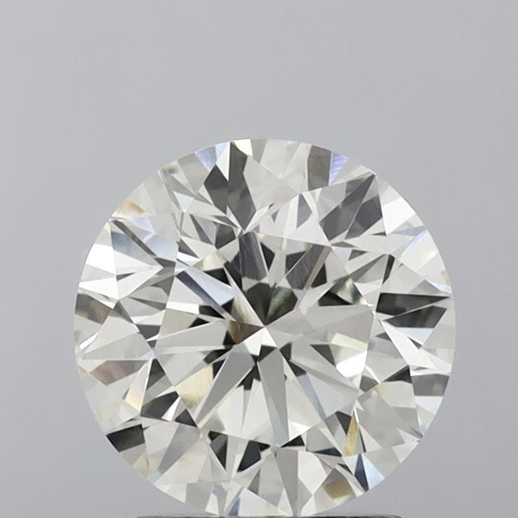 2.90ct I VVS2 Excellent Cut Round Lab Grown Diamond