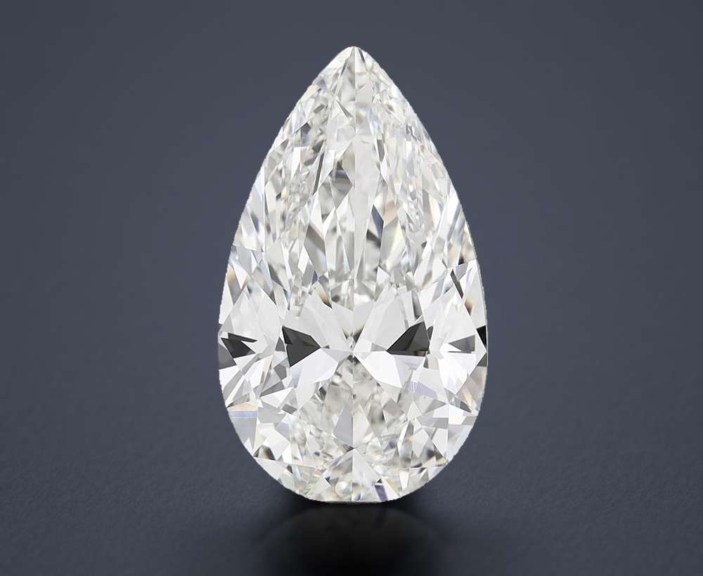 14.03 Carat Pear Lab Diamond