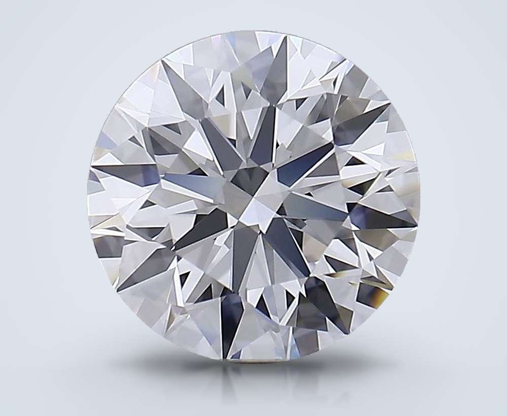 3.40 Carat Round Lab Diamond