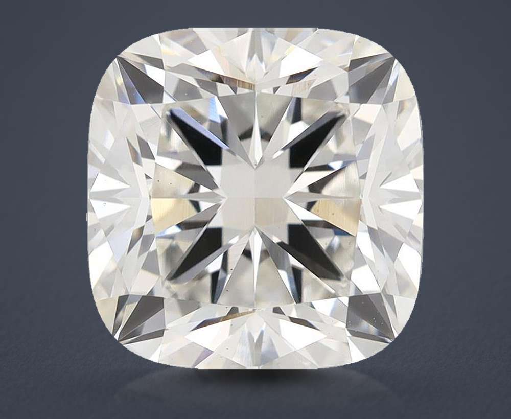 6.40 Carat Cushion Lab Diamond