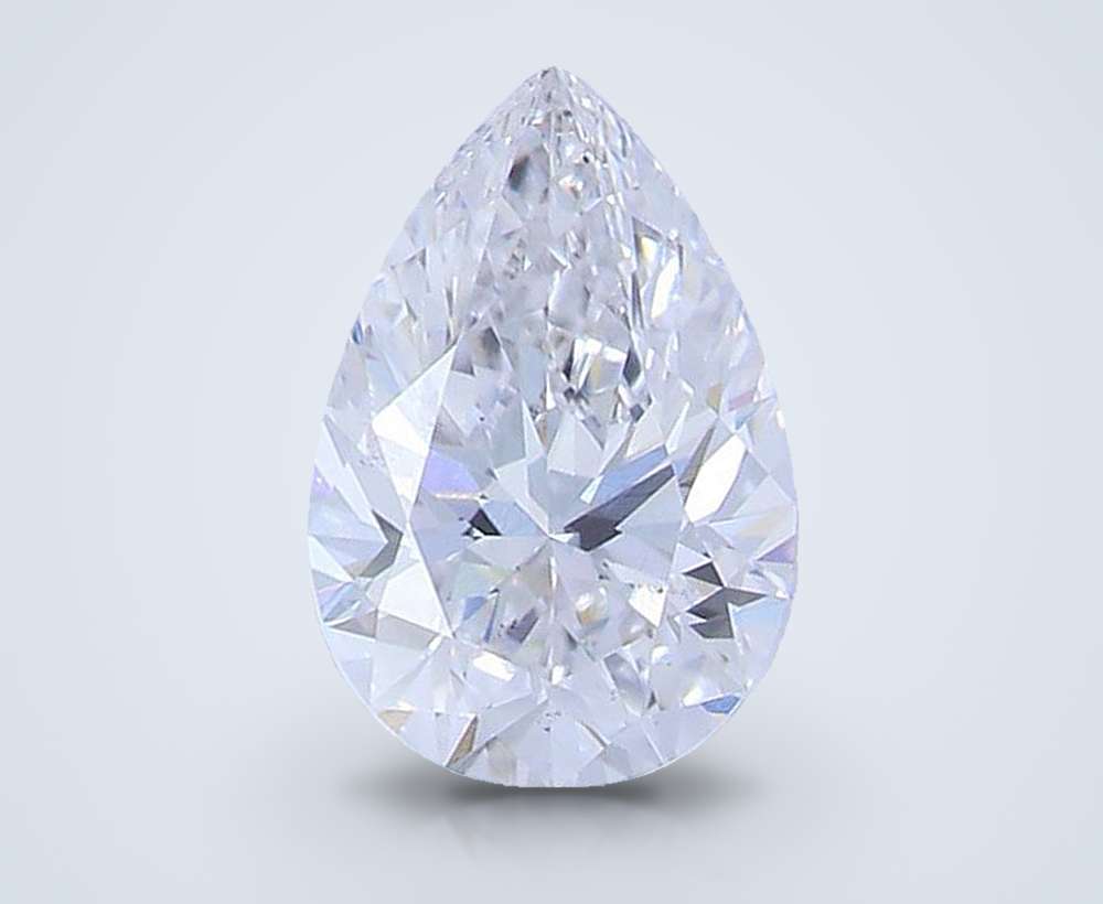 0.71 Carat Pear Lab Diamond