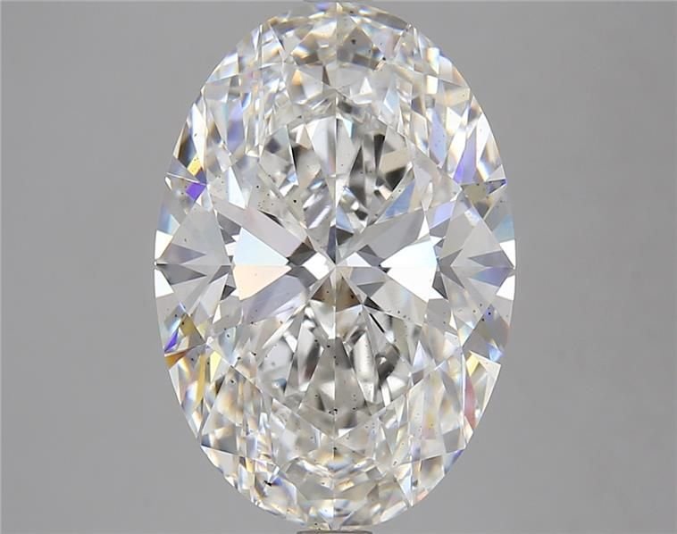 7.37ct G SI1 Rare Carat Ideal Cut Oval Lab Grown Diamond