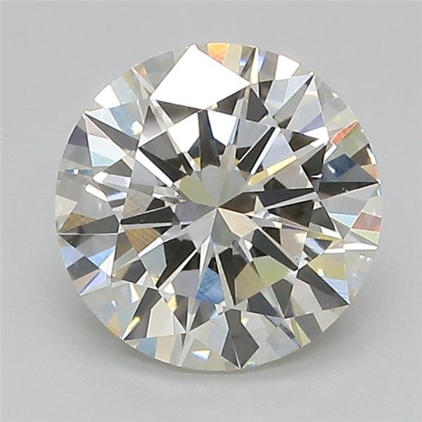2.18ct J VS1 Excellent Cut Round Lab Grown Diamond
