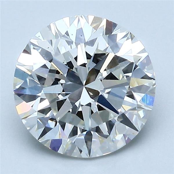 2.70ct H VS1 Rare Carat Ideal Cut Round Diamond