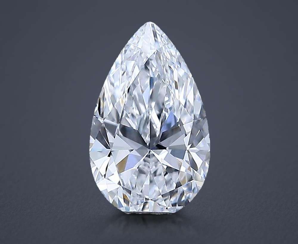 0.91 Carat Pear Lab Diamond