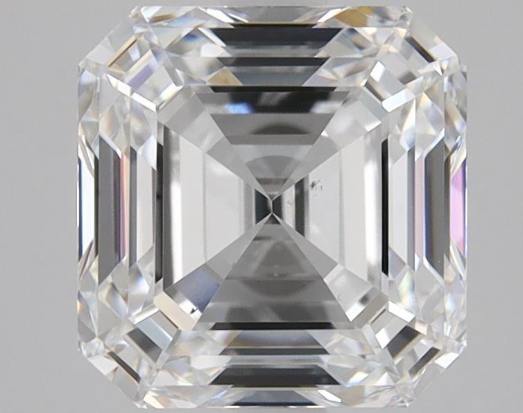 2.24ct D VS2 Rare Carat Ideal Cut Asscher Diamond