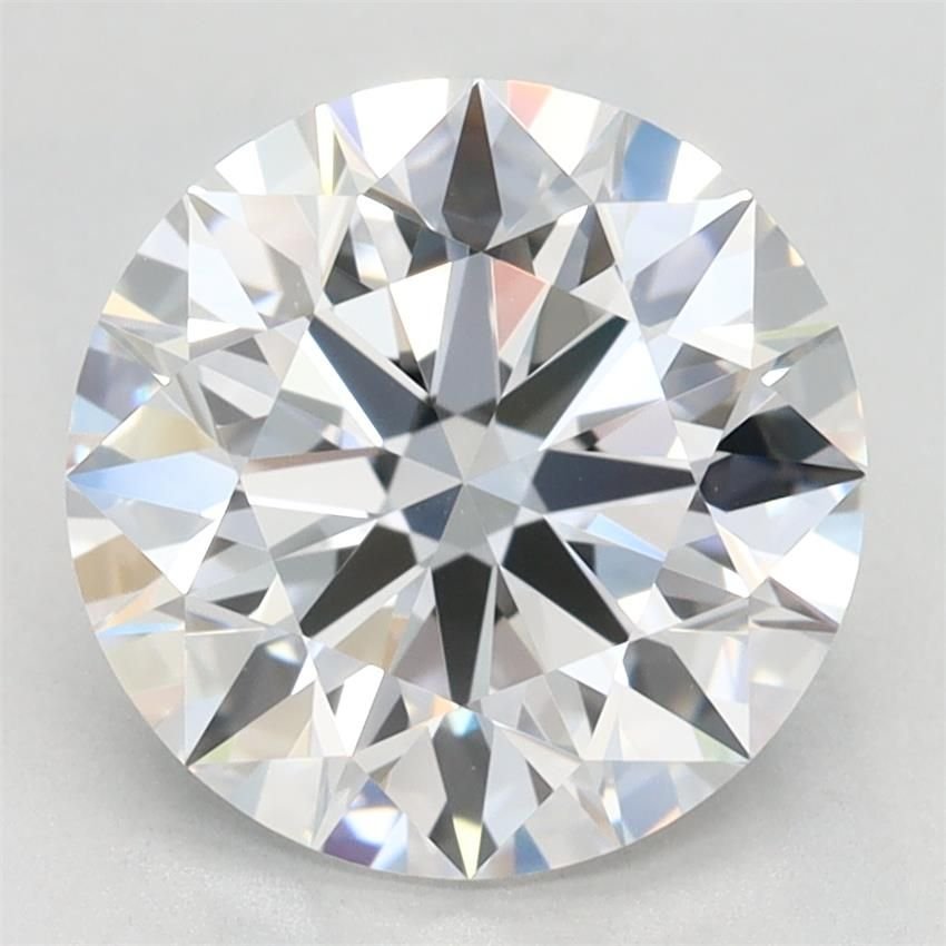 2.69ct D VVS1 Rare Carat Ideal Cut Round Lab Grown Diamond