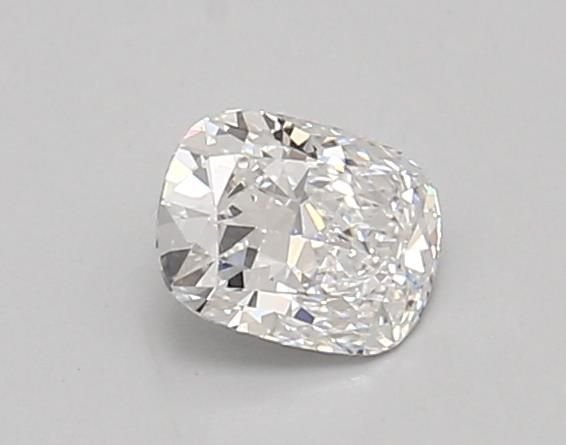 0.65ct D VVS2 Rare Carat Ideal Cut Cushion Lab Grown Diamond