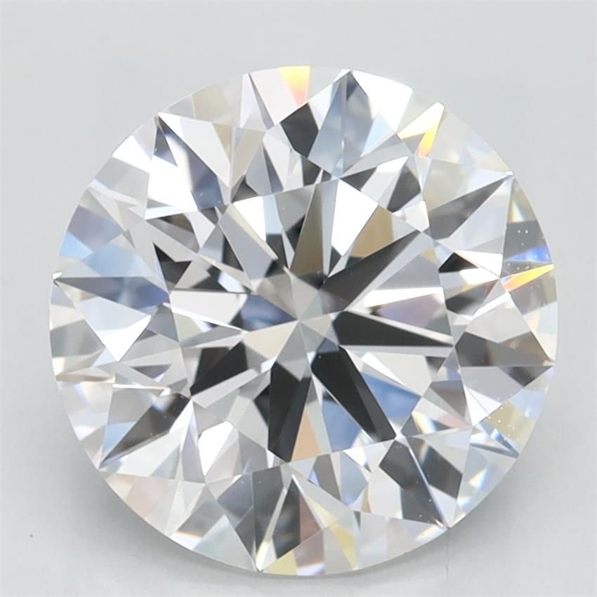 2.48ct D VVS1 Rare Carat Ideal Cut Round Lab Grown Diamond