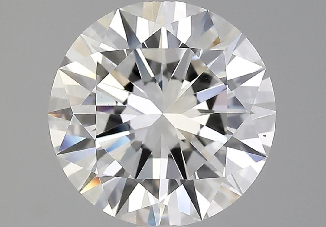 4.02ct F VS1 Excellent Cut Round Diamond