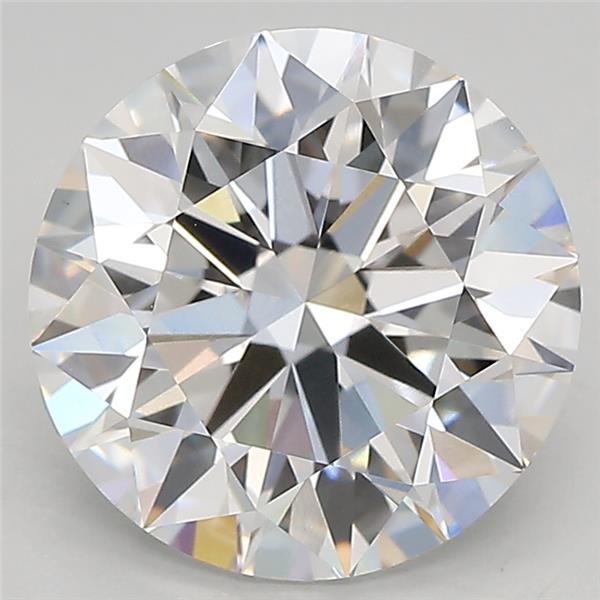 4.04ct E VS1 Rare Carat Ideal Cut Round Lab Grown Diamond