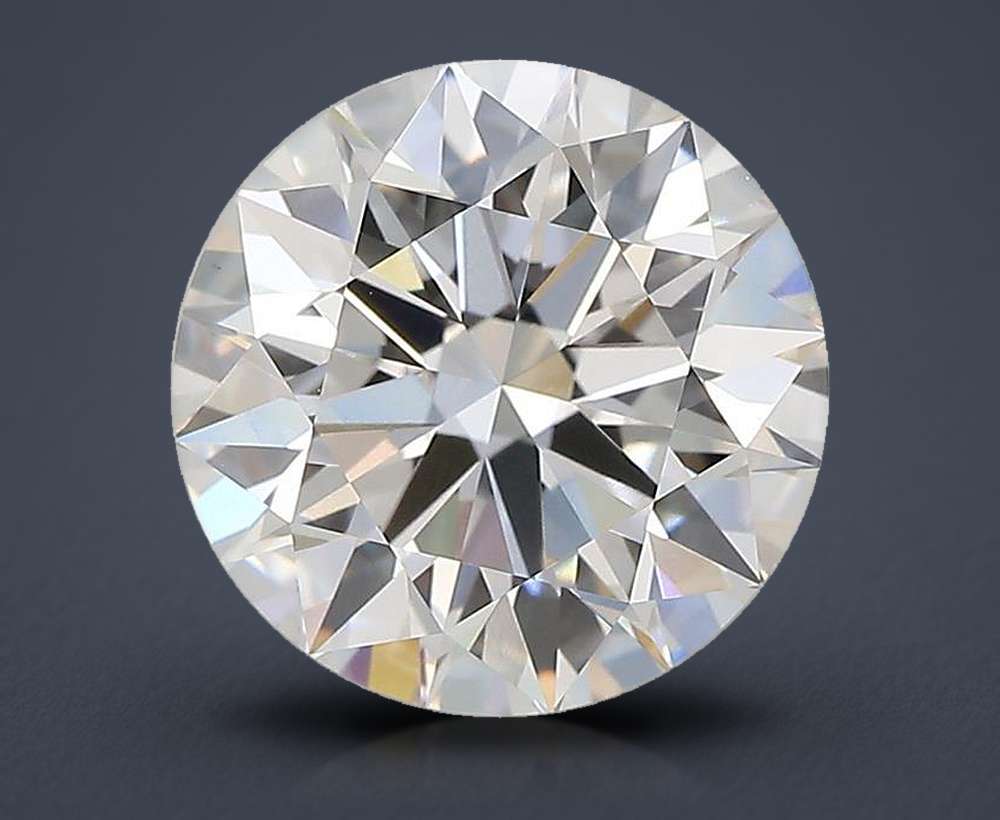 4.04 Carat Round Lab Diamond