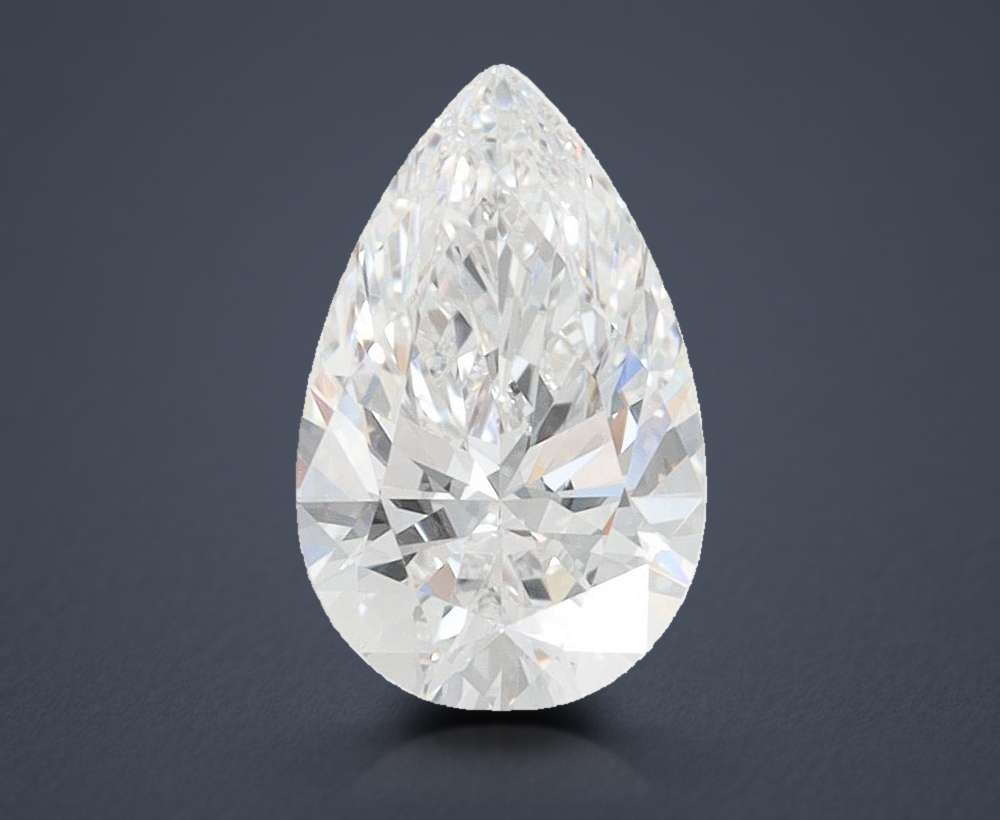 1.53 Carat Pear Lab Diamond
