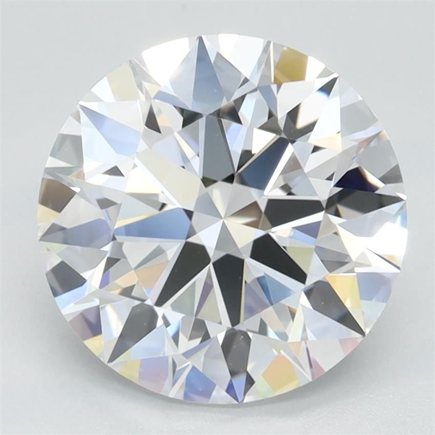 2.73ct D VVS1 Rare Carat Ideal Cut Round Lab Grown Diamond