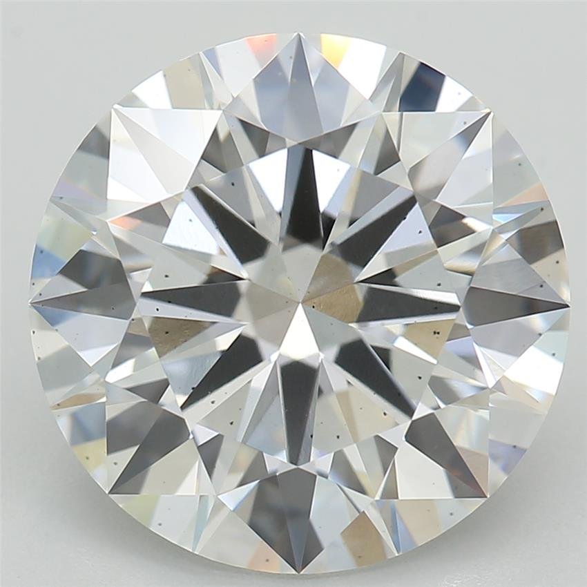 3.71ct E VS2 Rare Carat Ideal Cut Round Lab Grown Diamond