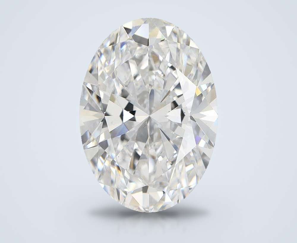 7.12 Carat Oval Lab Diamond