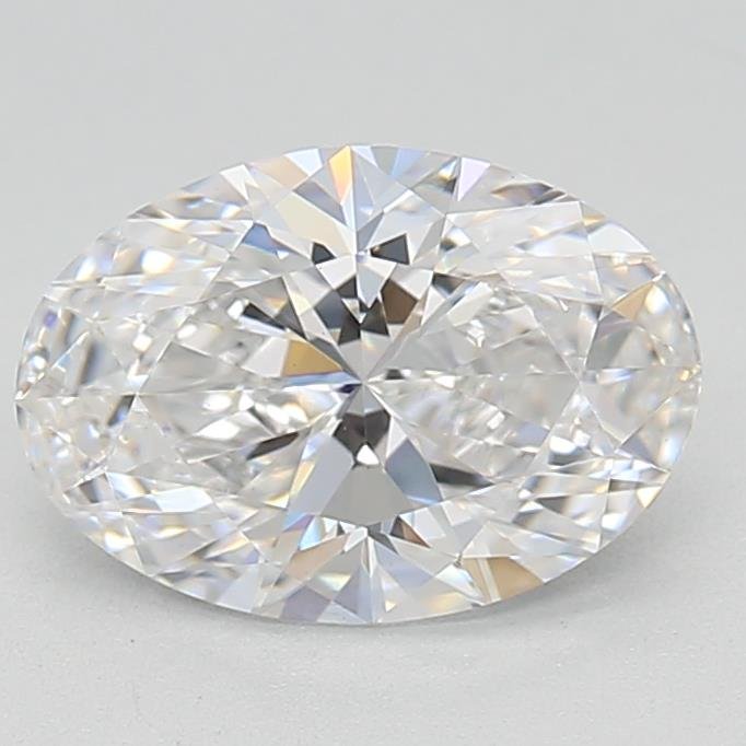 1.08ct D VS1 Rare Carat Ideal Cut Oval Lab Grown Diamond