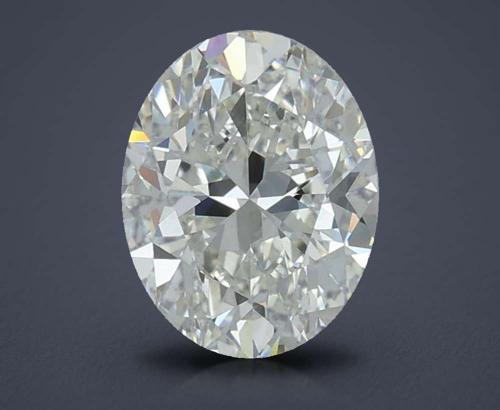 0.90 Carat Oval Natural Diamond