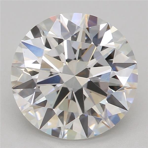 2.04ct F VVS2 Rare Carat Ideal Cut Round Lab Grown Diamond