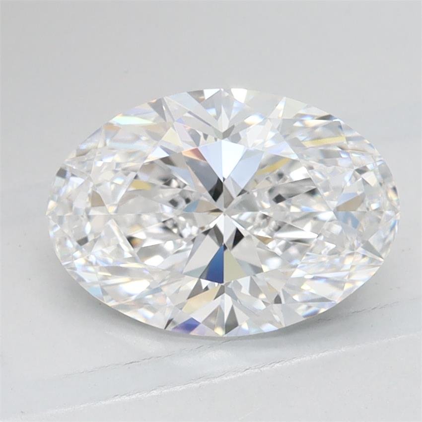 1.51ct D VVS1 Rare Carat Ideal Cut Oval Lab Grown Diamond