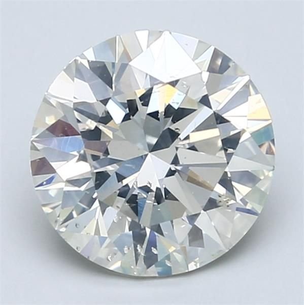 2.50ct J SI2 Rare Carat Ideal Cut Round Diamond