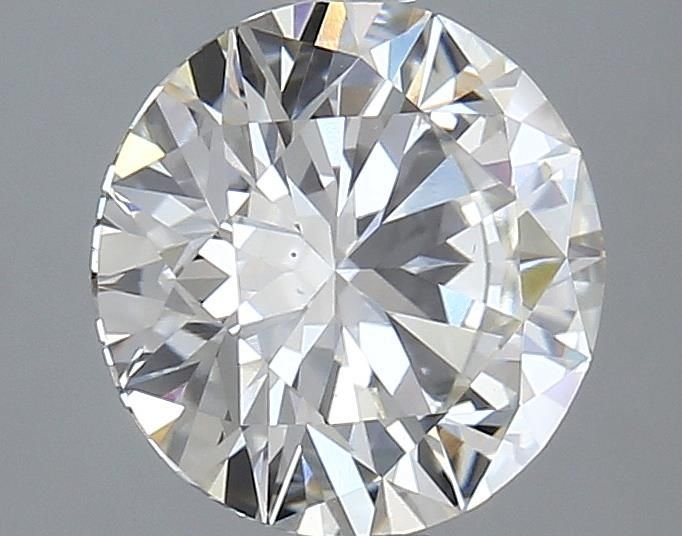 2.47ct H VS1 Excellent Cut Round Lab Grown Diamond