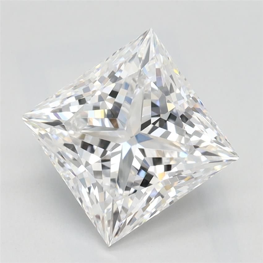 2.09ct D VVS1 Rare Carat Ideal Cut Princess Lab Grown Diamond
