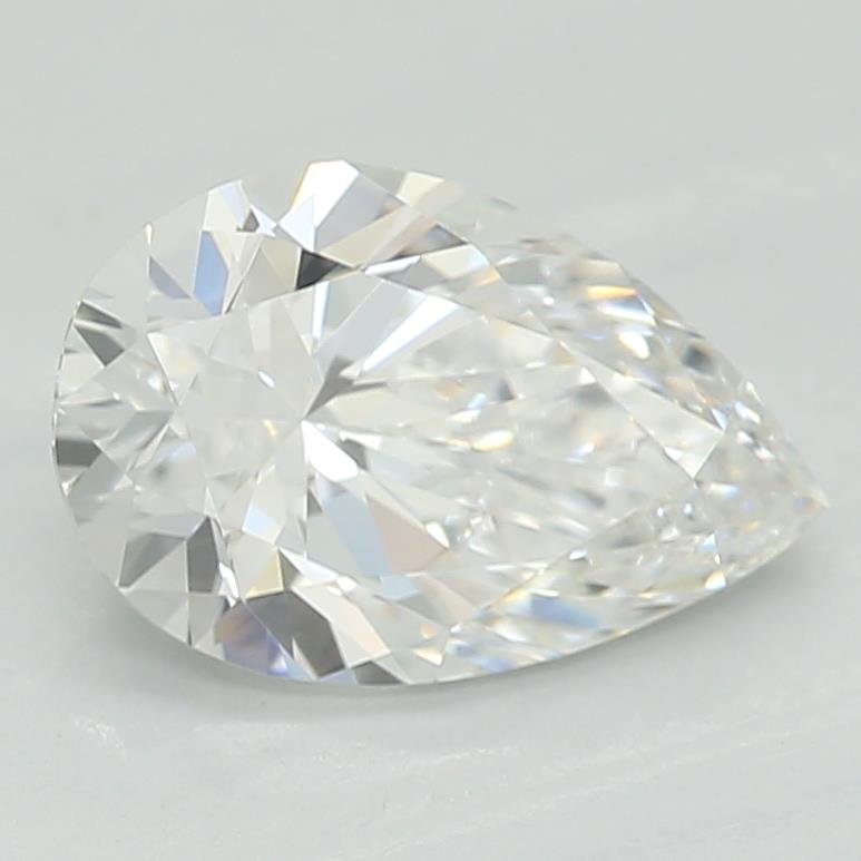 0.75ct D VVS2 Rare Carat Ideal Cut Pear Lab Grown Diamond