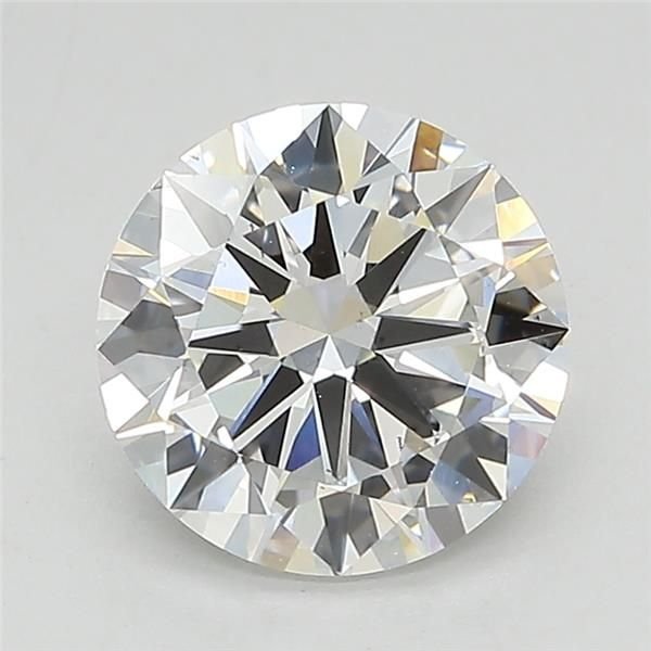 2.00ct D VS2 Excellent Cut Round Lab Grown Diamond