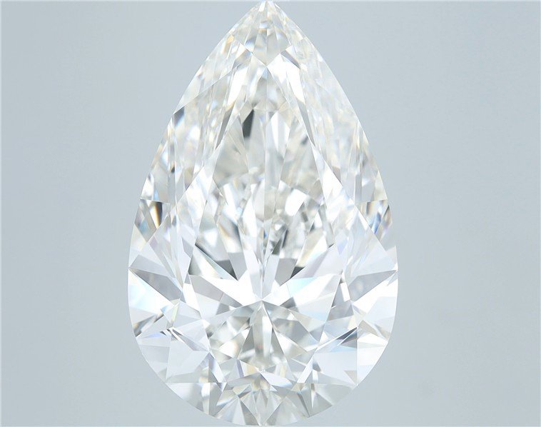 9.01 Carat Pear Natural Diamond