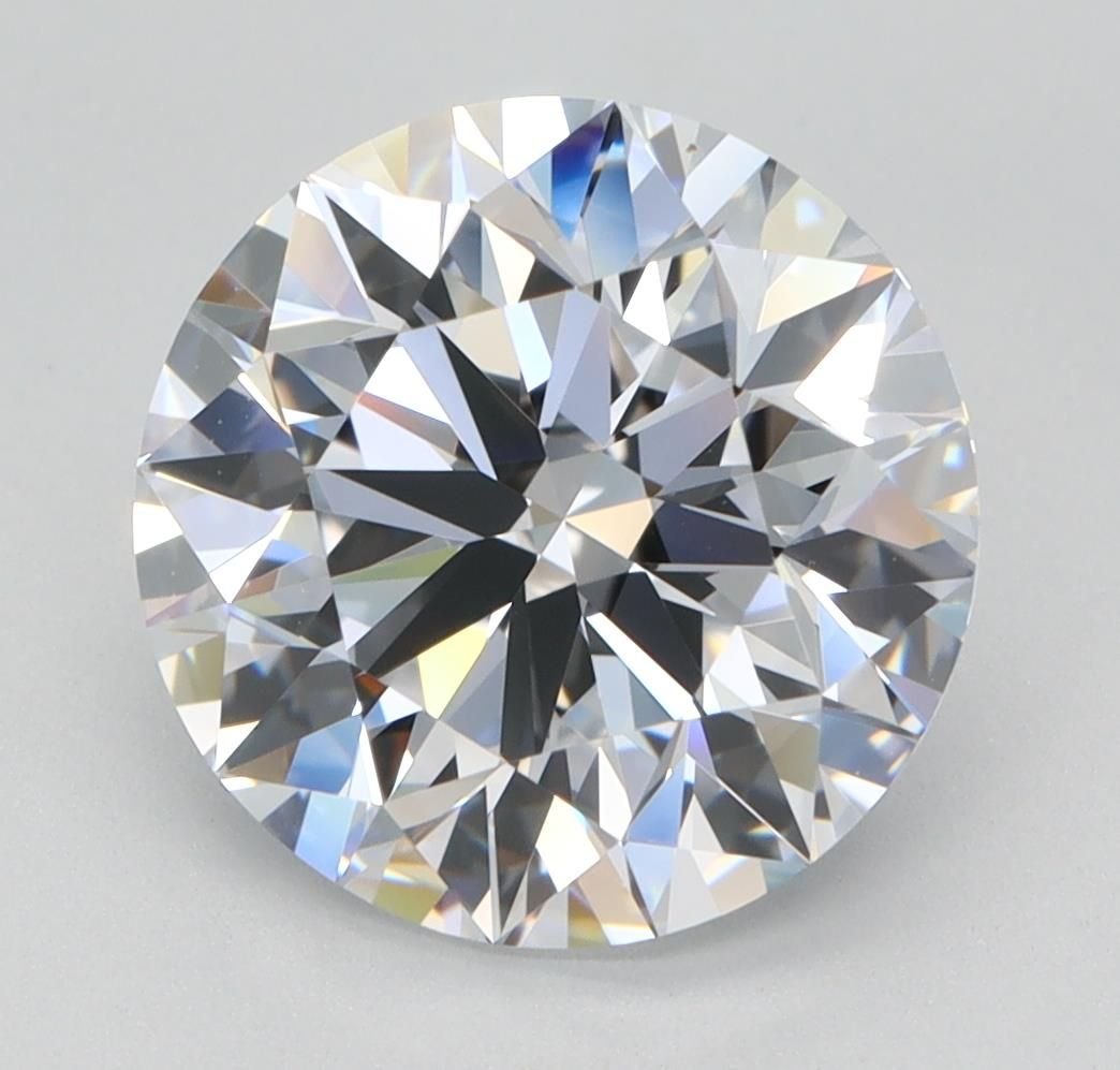 3.05ct E VS1 Rare Carat Ideal Cut Round Lab Grown Diamond