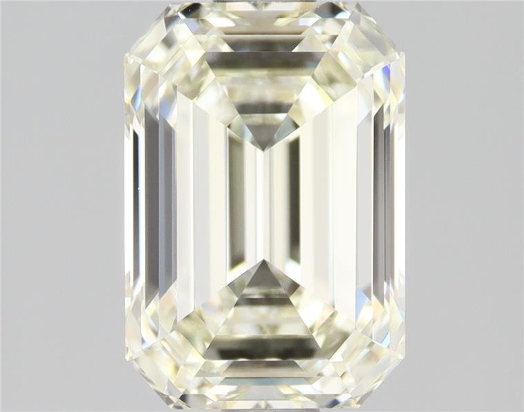 1.71ct K VVS1 Rare Carat Ideal Cut Emerald Diamond