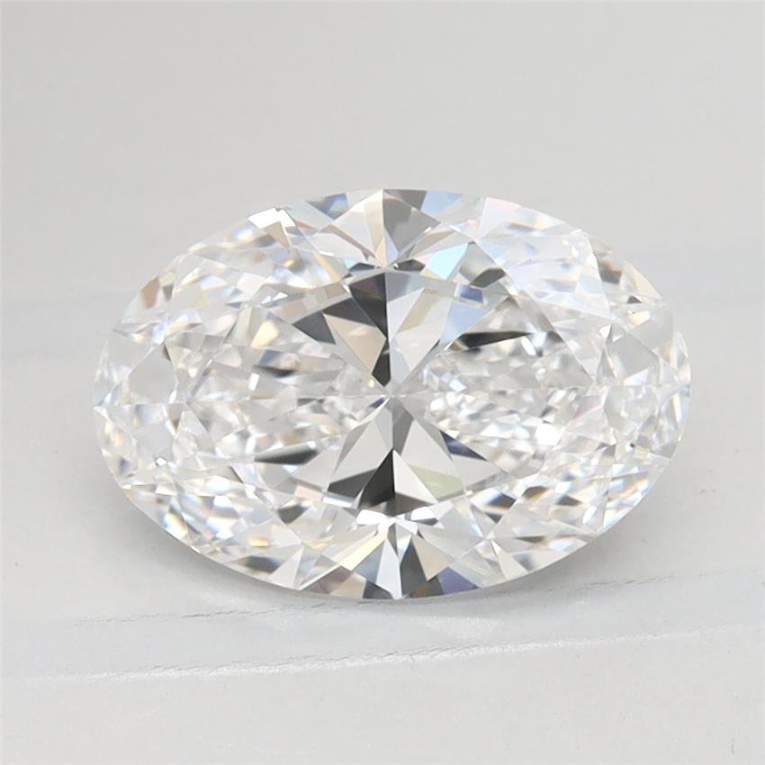 1.28ct D IF Rare Carat Ideal Cut Oval Lab Grown Diamond