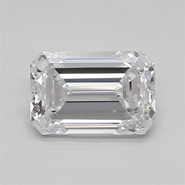 0.76ct D VVS2 Rare Carat Ideal Cut Emerald Lab Grown Diamond