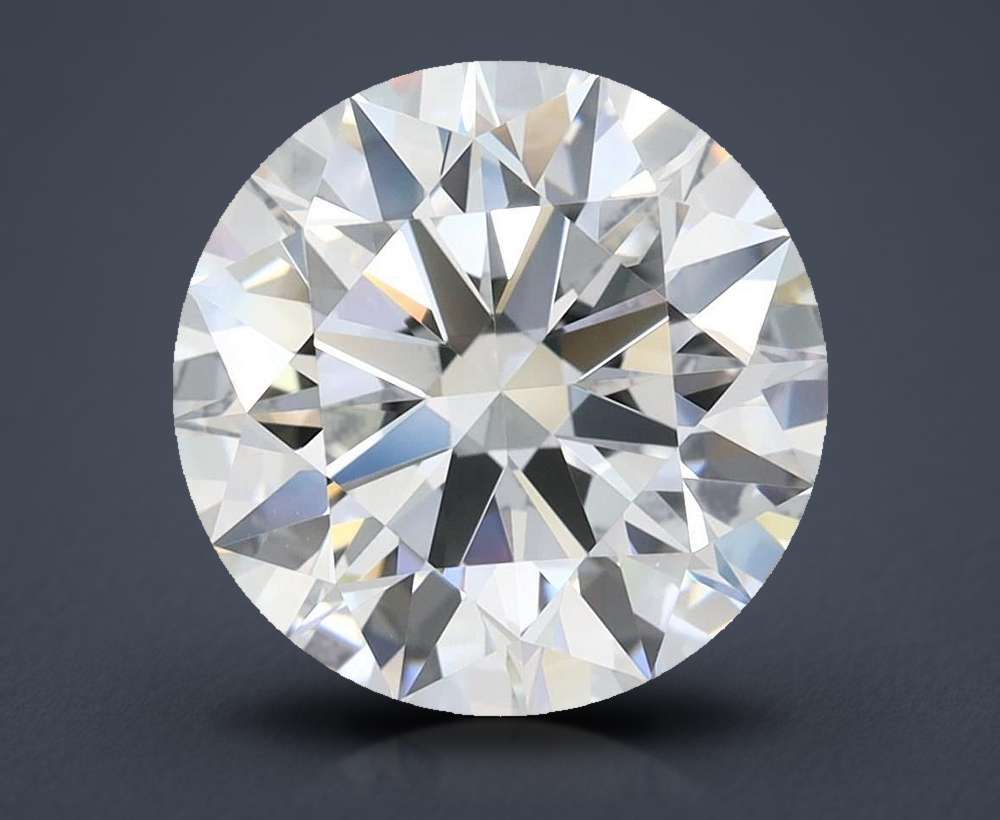 3.67 Carat Round Lab Diamond