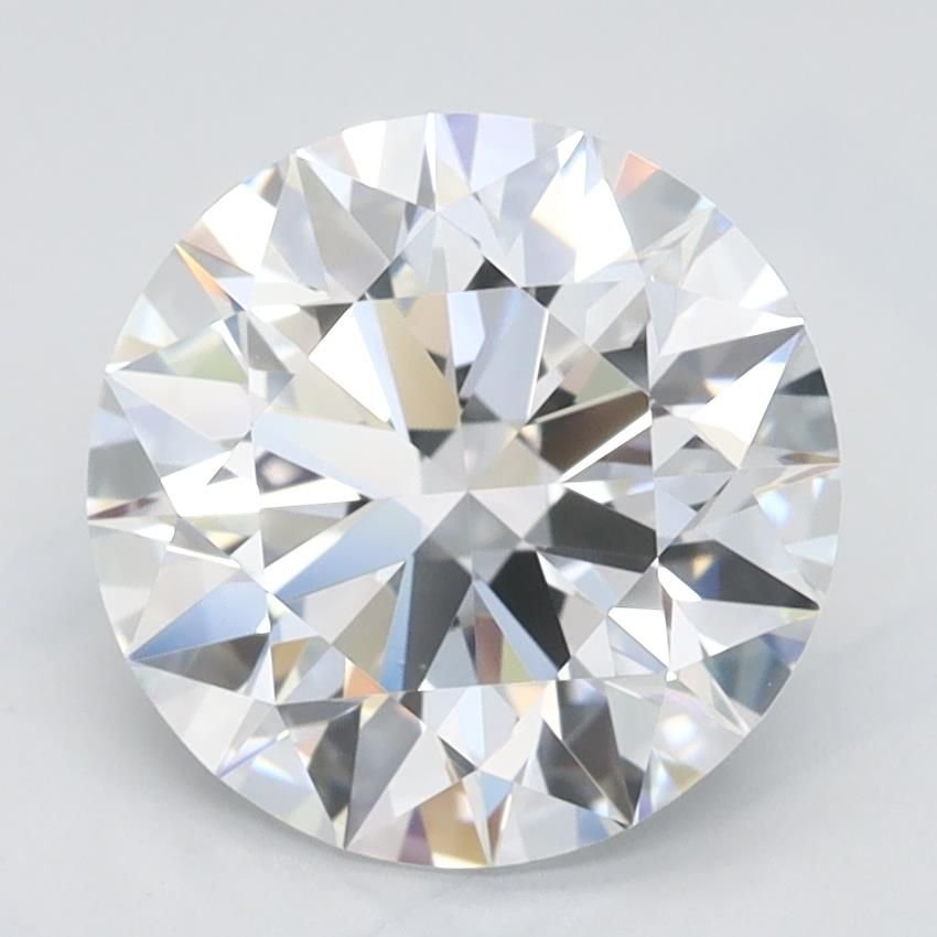 2.07ct D VVS1 Rare Carat Ideal Cut Round Lab Grown Diamond
