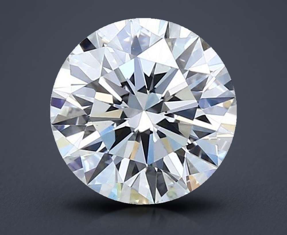 1.61 Carat Round Natural Diamond